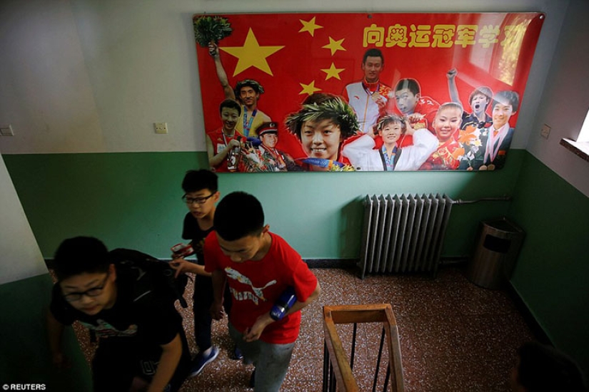 Cruel everyday life of incubators of future Olympic champions in China