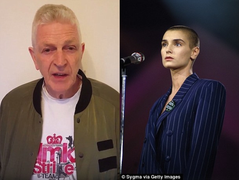 Crying Sinead O'Connor recorded a video message about the fight against depression Crying Sinead O'Connor recorded a video message about the fight against depression