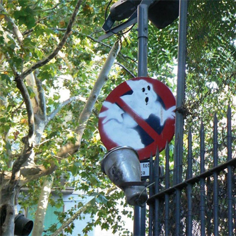 Cuando el vandalismo se puede convertir en una broma Cuando el vandalismo se puede convertir en una broma