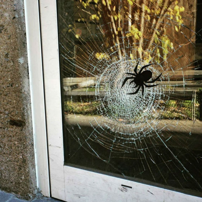 Cuando el vandalismo se puede convertir en una broma Cuando el vandalismo se puede convertir en una broma