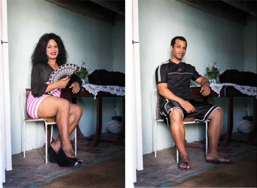 Cuban transsexuals — before and after sex change