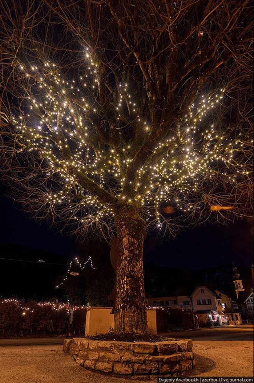 Cuento de Navidad austriaco. Luces nocturnas de St. Gilgen