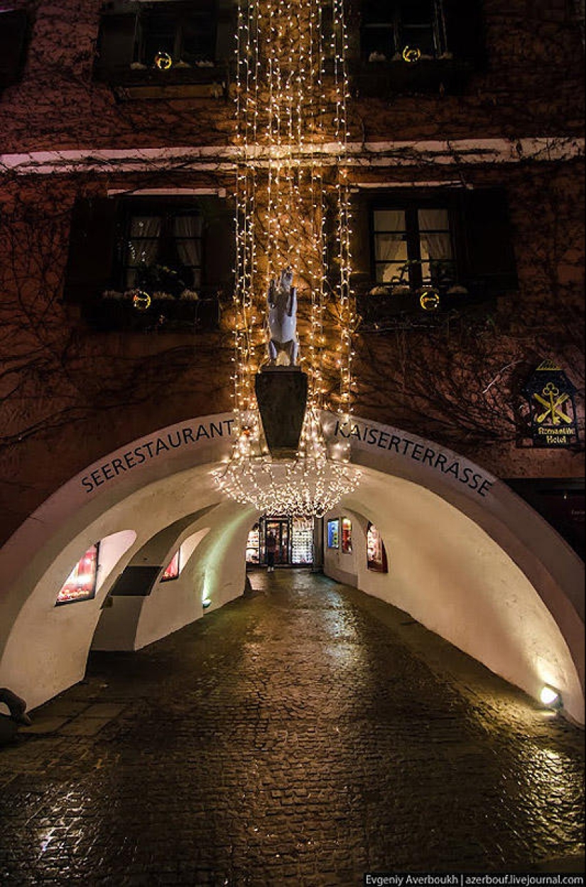 Cuento de Navidad austriaco. Luces nocturnas de St. Gilgen