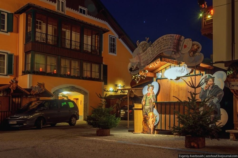 Cuento de Navidad austriaco. Luces nocturnas de St. Gilgen