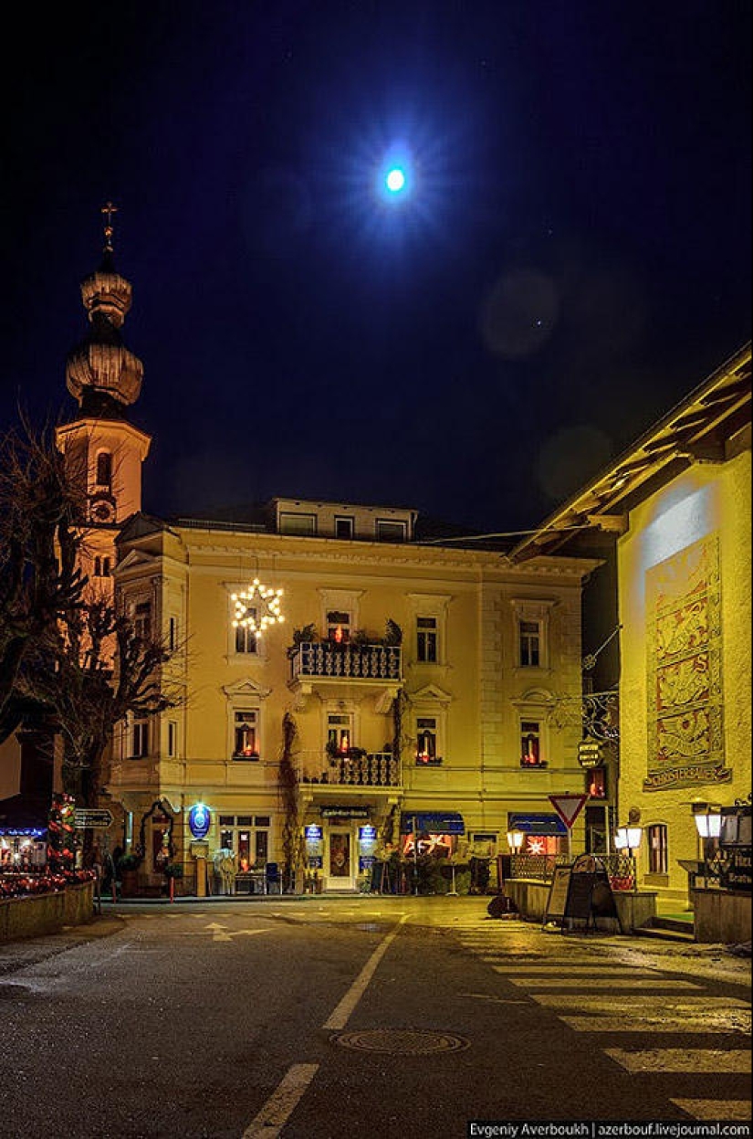 Cuento de Navidad austriaco. Luces nocturnas de St. Gilgen
