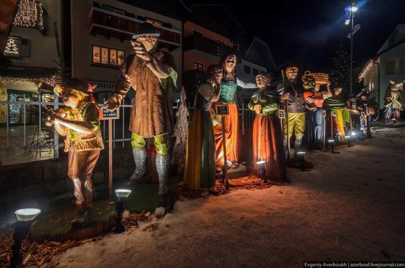Cuento de Navidad austriaco. Luces nocturnas de St. Gilgen