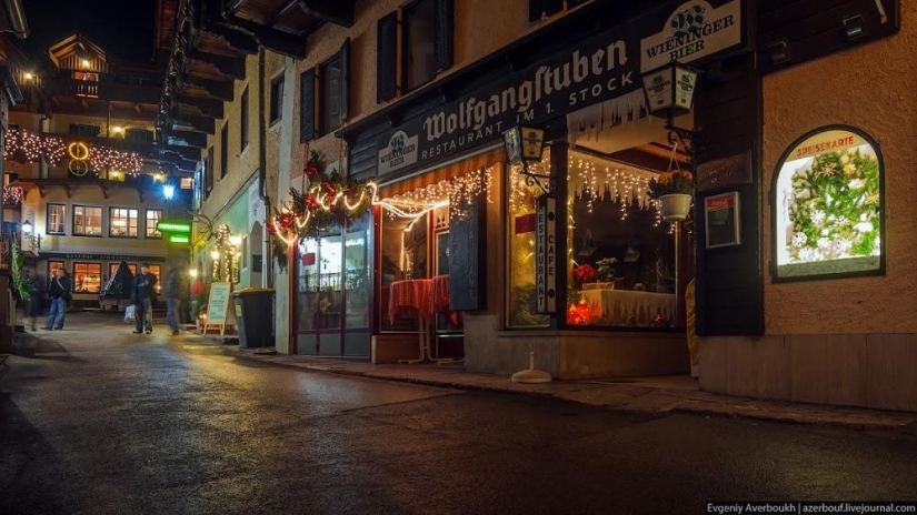 Cuento de Navidad austriaco. Luces nocturnas de St. Gilgen