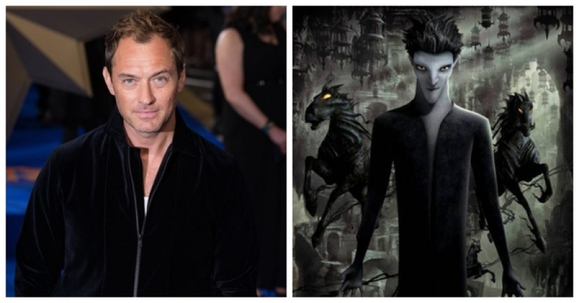 ¿Cuál de las estrellas de Hollywood expresó los dibujos animados de Año Nuevo?