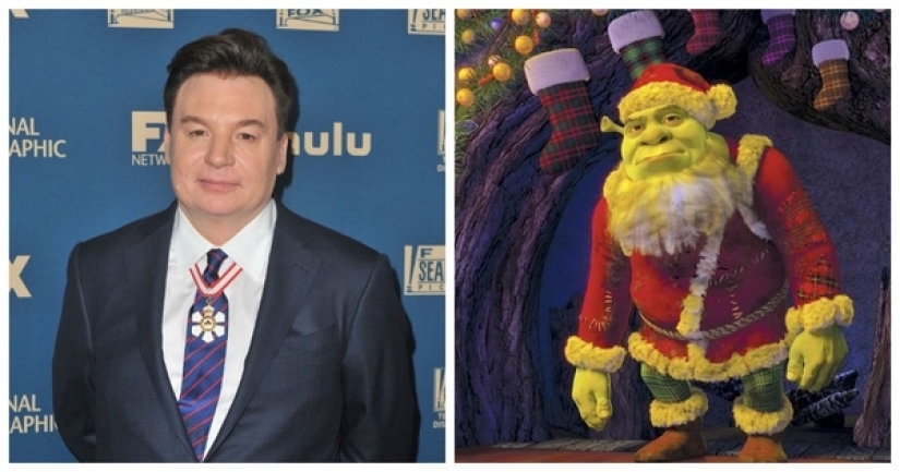 ¿Cuál de las estrellas de Hollywood expresó los dibujos animados de Año Nuevo?