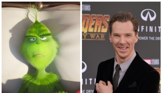 ¿Cuál de las estrellas de Hollywood expresó los dibujos animados de Año Nuevo?