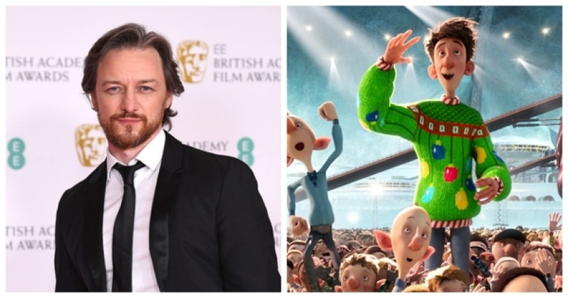 ¿Cuál de las estrellas de Hollywood expresó los dibujos animados de Año Nuevo?