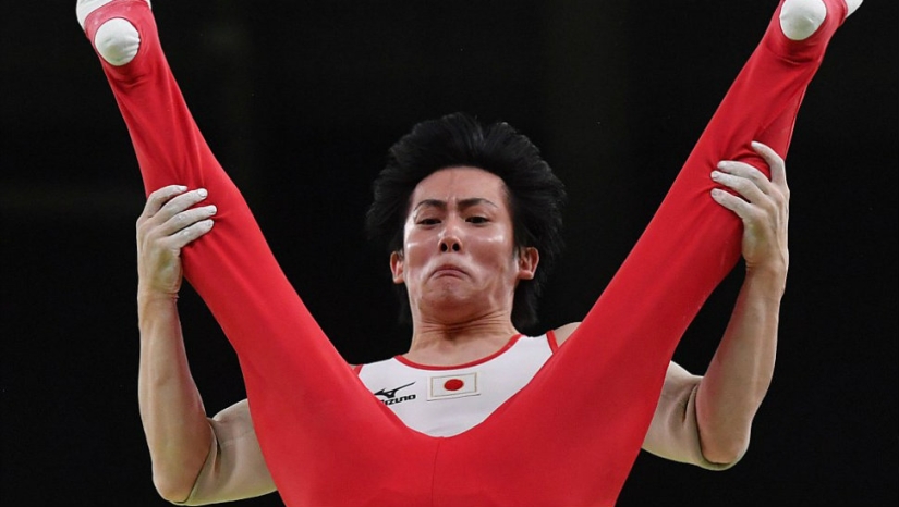 Curious faces of Olympic gymnasts in Rio Curious faces of Olympic gymnasts in Rio