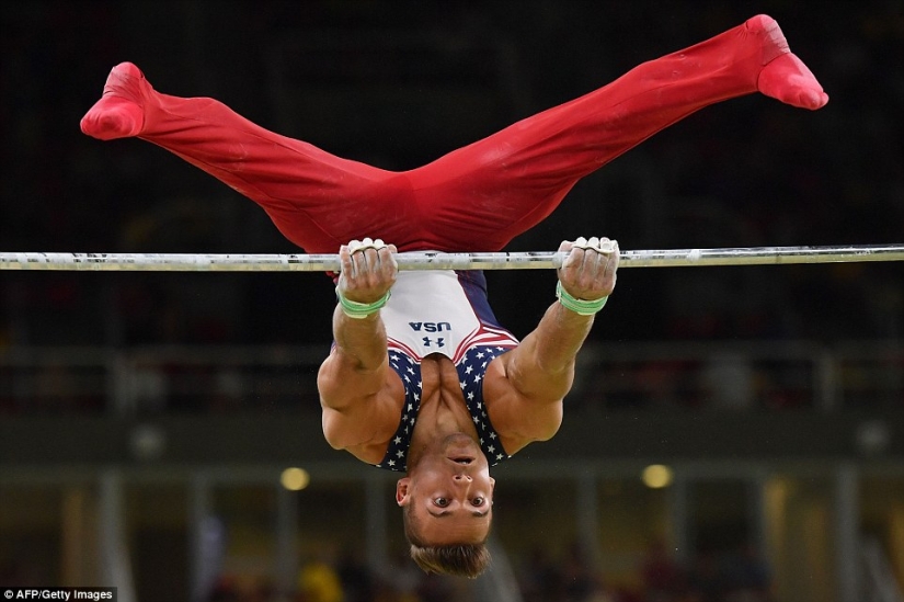 Curious faces of Olympic gymnasts in Rio Curious faces of Olympic gymnasts in Rio