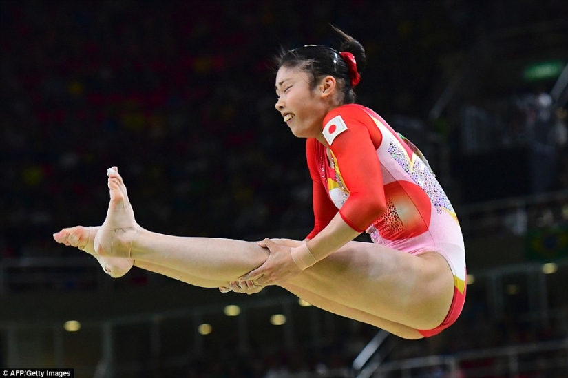 Curious faces of Olympic gymnasts in Rio Curious faces of Olympic gymnasts in Rio