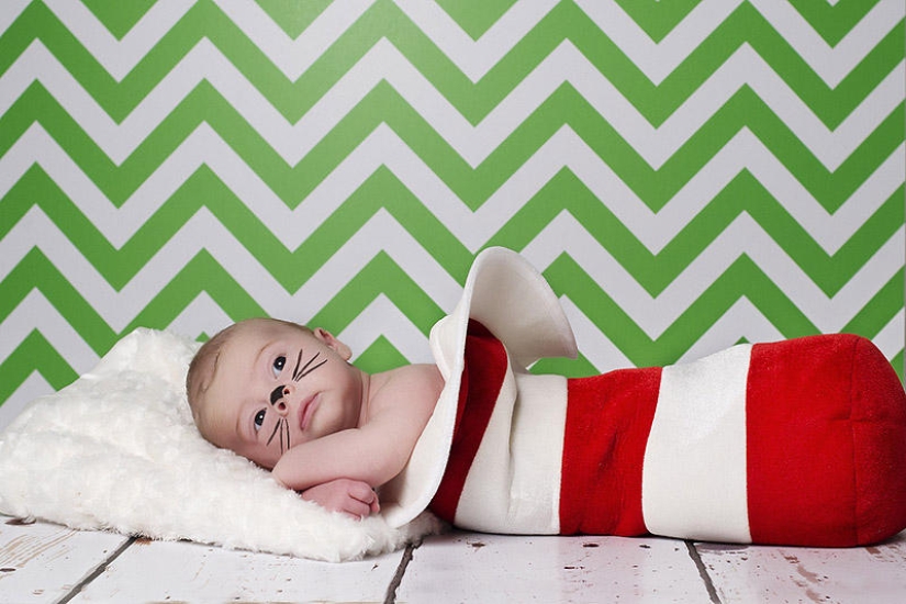 Cute babies in a fabulous photo project