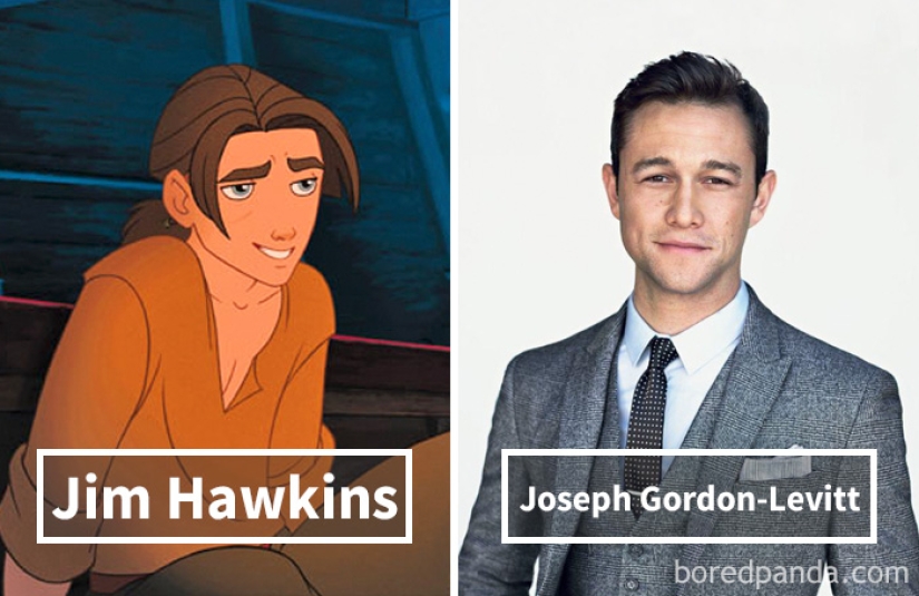 Cuyas voces fueron pronunciadas por los personajes de los dibujos animados occidentales en el original