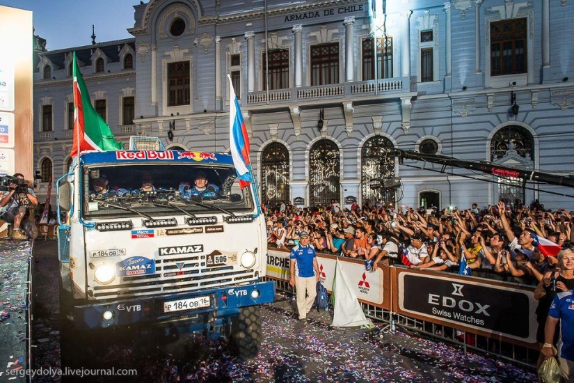 Dakar 2014. Final de carrera y podio