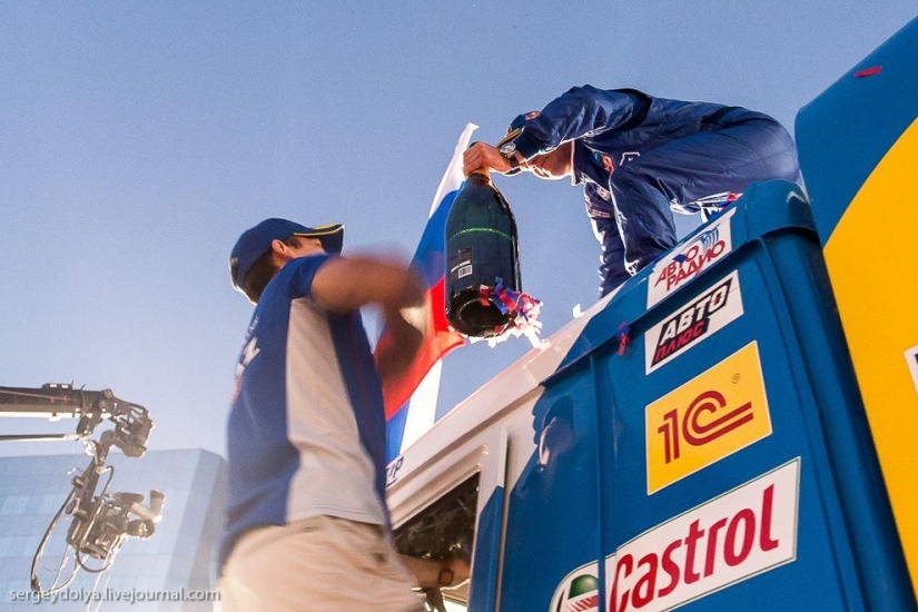 Dakar 2014. Final de carrera y podio