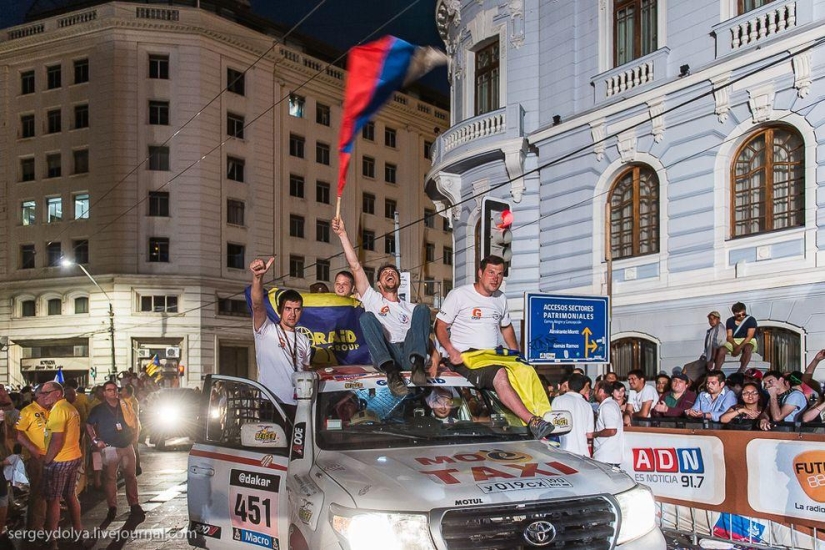 Dakar 2014. Final de carrera y podio