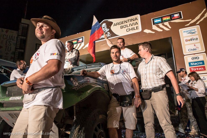 Dakar 2014. Final de carrera y podio