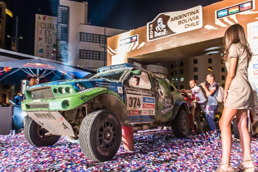 Dakar 2014. Final de carrera y podio