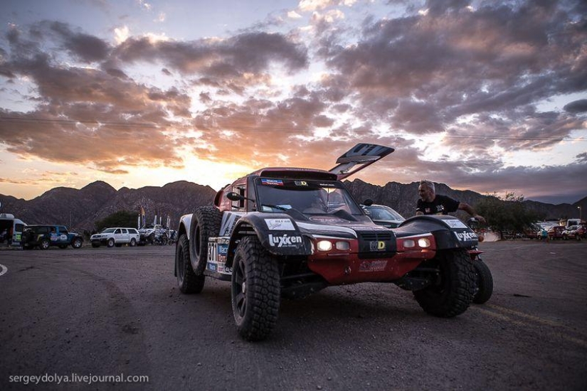 Dakar 2014. Noche en vivac