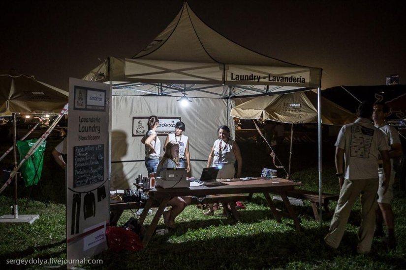 Dakar 2014. Noche en vivac