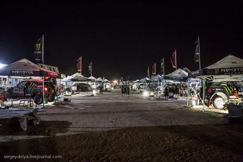 Dakar 2014. Noche en vivac