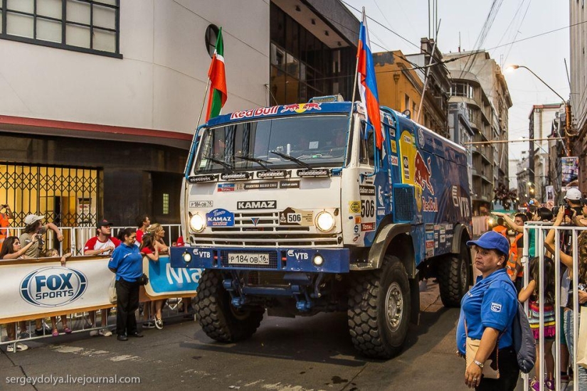 Dakar 2014. Race final and podium