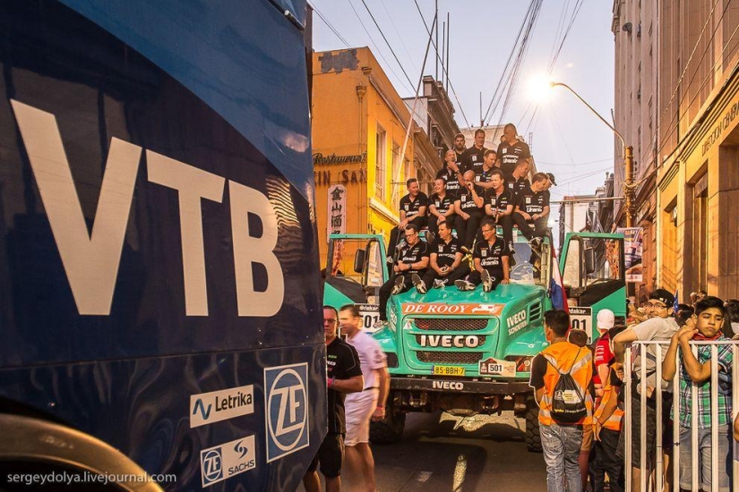 Dakar 2014. Race final and podium