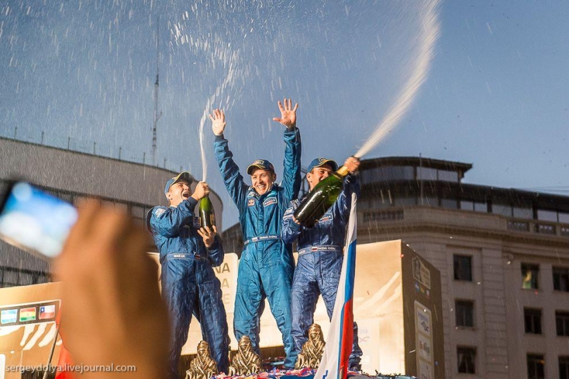 Dakar 2014. Race final and podium