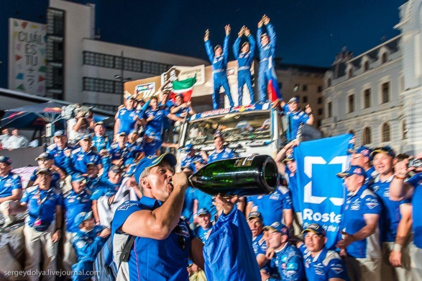 Dakar 2014. Race final and podium