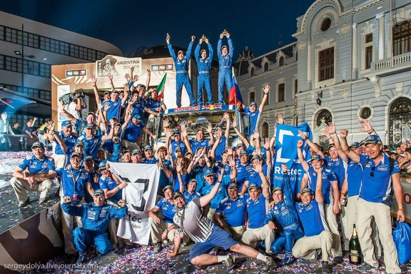 Dakar 2014. Race final and podium