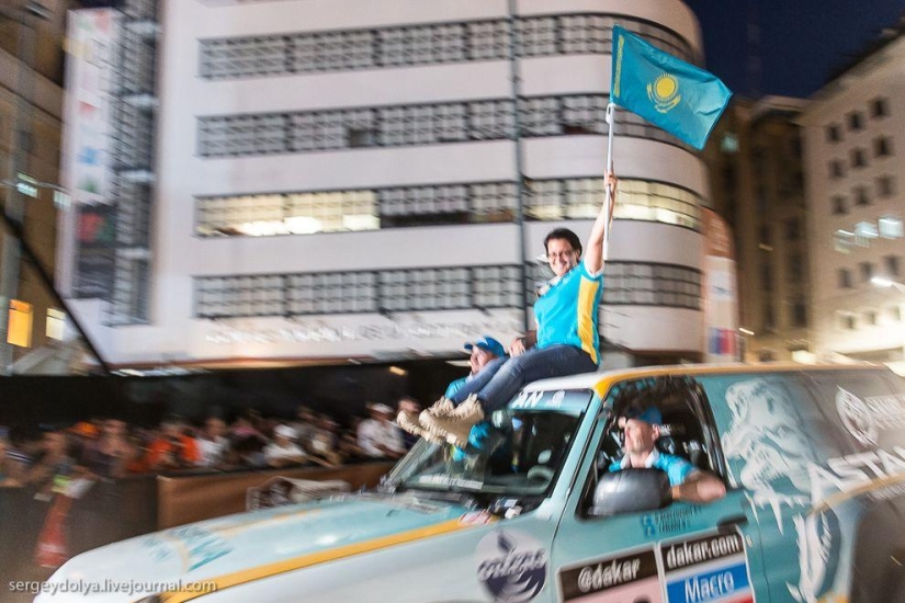 Dakar 2014. Race final and podium