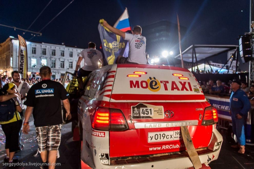 Dakar 2014. Race final and podium