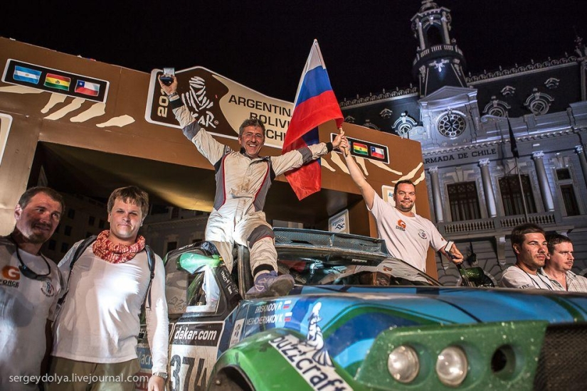 Dakar 2014. Race final and podium