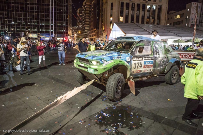 Dakar 2014. Race final and podium