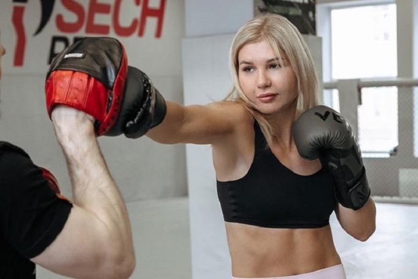 Daria Zheleznyakova, a fighting beauty from the UFC league Daria Zheleznyakova, a fighting beauty from the UFC league
