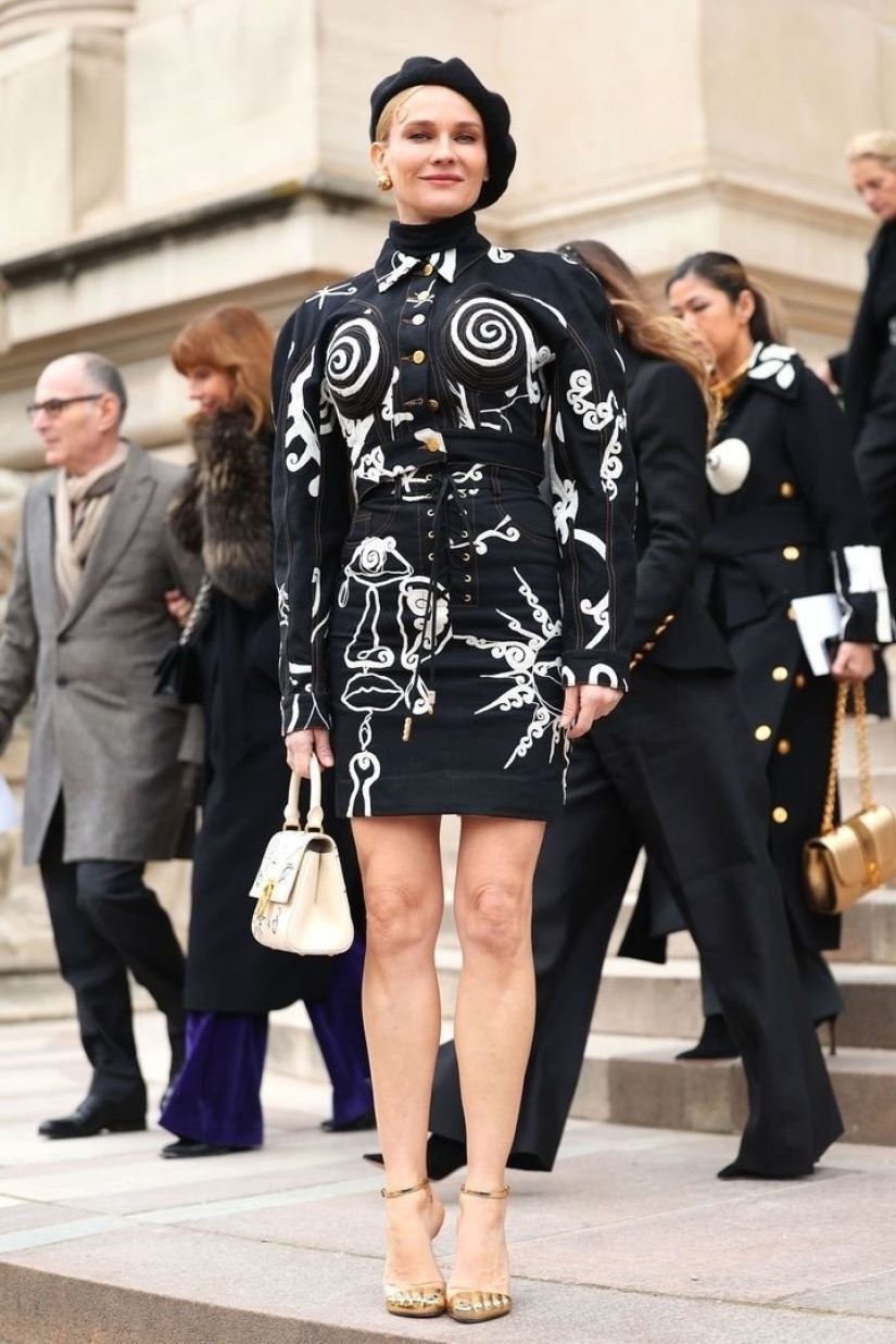 De clásicos sobrios a pura basura: imágenes de estrellas en la Semana de la Moda de París