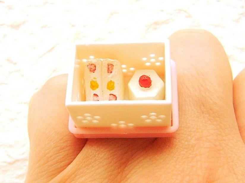 "Delicious" rings from Sofia Molnar "Delicious" rings from Sofia Molnar