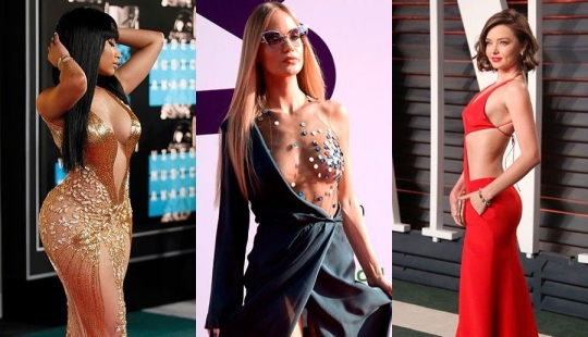 Demasiado franco: 9 estrellas que aman la ropa provocativa Demasiado franco: 9 estrellas que aman la ropa provocativa