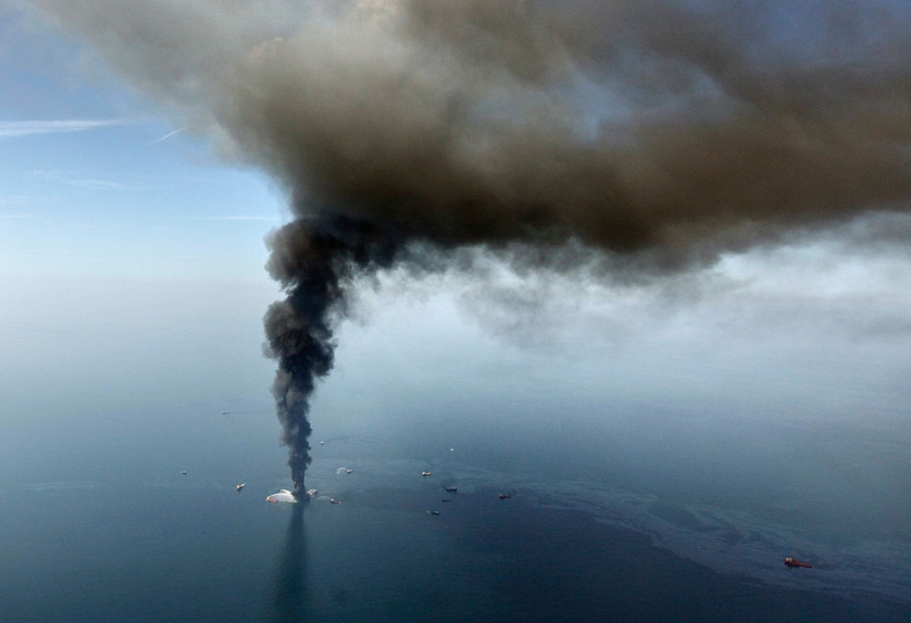 Derrame de petróleo en el Golfo de México