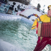 Derribar la torre en AquaShow 2016