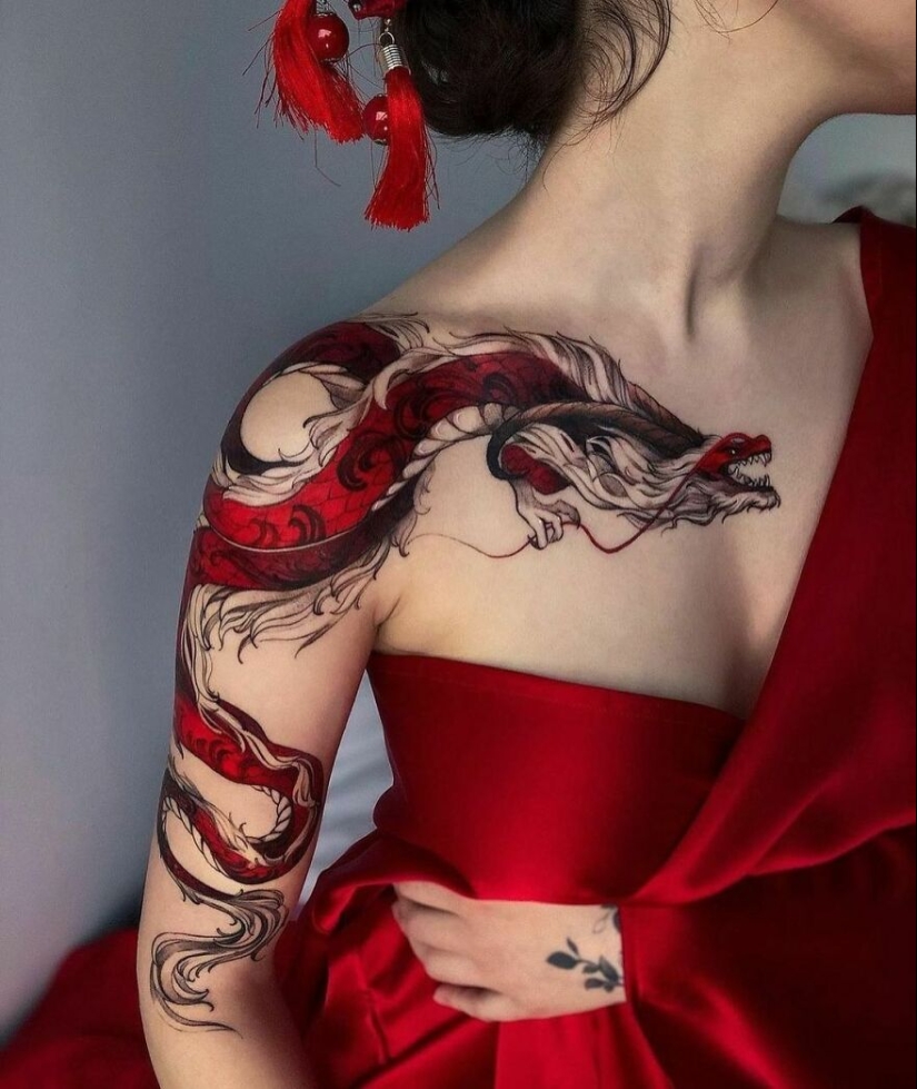 Desata el fuego interior con estas 10 ideas de tatuajes de dragones