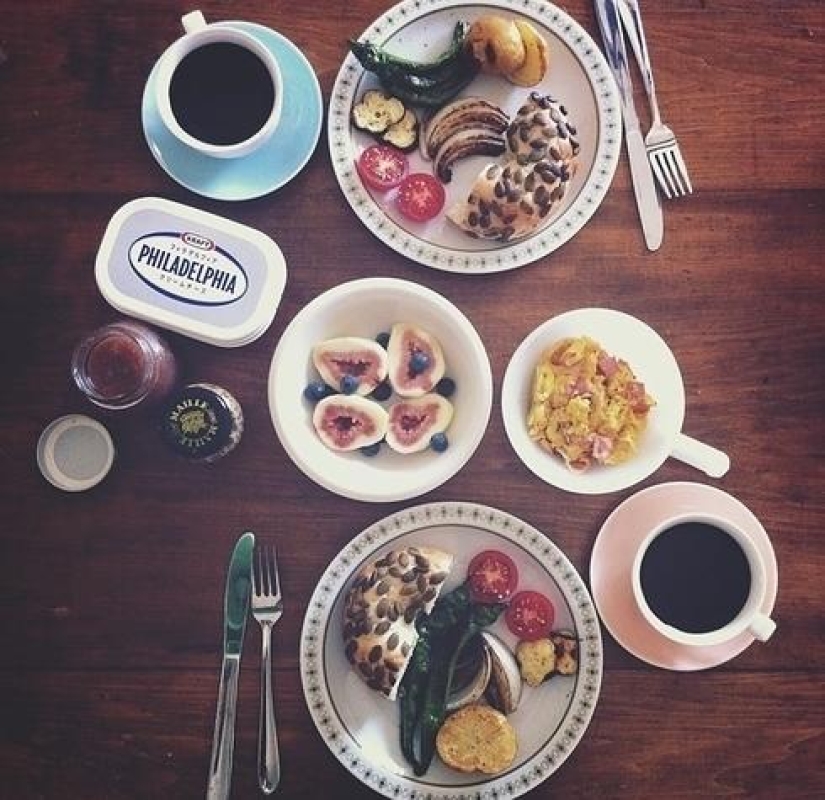 Desayunos increíblemente hermosos en Instagram