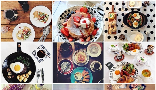 Desayunos increíblemente hermosos en Instagram