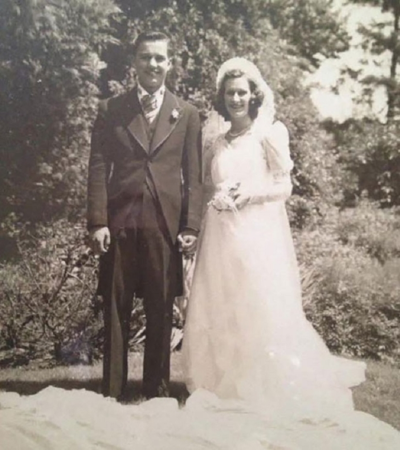 Después de 75 años de matrimonio, murieron al mismo tiempo, en los brazos del otro Después de 75 años de matrimonio, murieron al mismo tiempo, en los brazos del otro