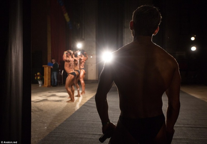 Detrás de escena de la Copa Abierta de Culturismo en Omsk