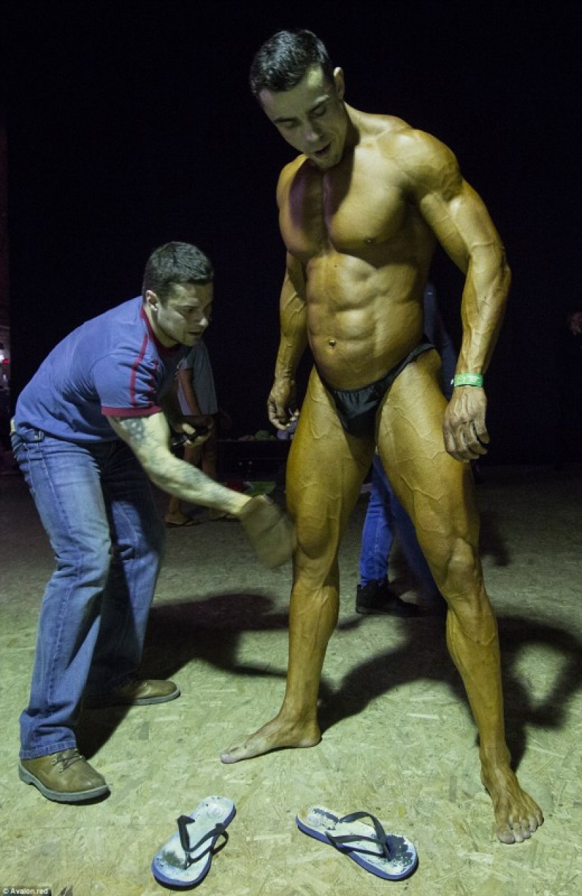 Detrás de escena de la Copa Abierta de Culturismo en Omsk