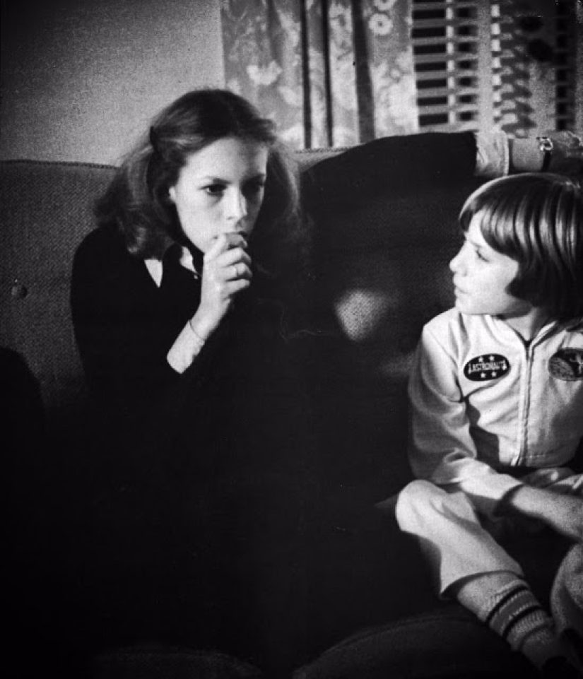 Detrás de escena de la filmación de la película "Halloween" - clásicos del terror